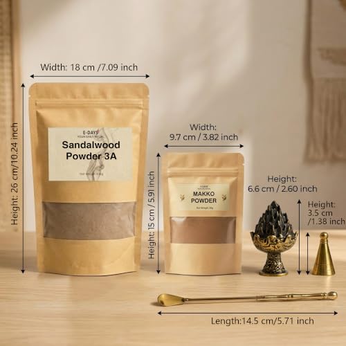 Australian Sandalwood Powder 10.5oz (300g) 3A Grade - size: 300g