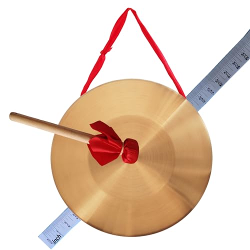 Diameter 14.2 inch(36cm) Gong Instrument,Chinese Traditional,copper alloy - size: 14.17 inch gong
