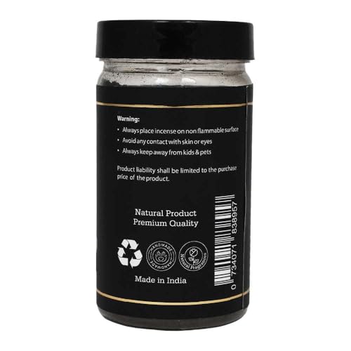Vrinda® Holy Death Premium Incense Powder - for All Rituals, 50 gm, Made in India, Smudge Powder, Voodoo, Hoodoo, Pagan & Wiccan