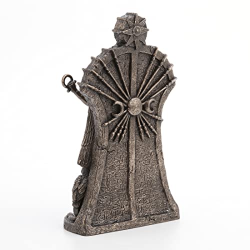 Veronese Design 8.5" Ishtar The Babylonian Goddess of War and Fertility Resin Sculpture Bronze Finish