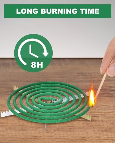 Citronella Incense Coil Outdoor - Each Coil Could Last for 8 Hours - style: Large Citronella 20 Coils