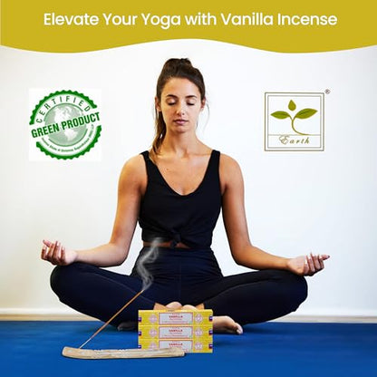 Satya Nagchampa Vanilla Incense Sticks, Satya Bng (Bangalore) Insenses 15gmx3 Pack (45 GMS) with Raajsee Incense Holder Bundle, Satya Nagchampa Natural Incense - color: Vanilla