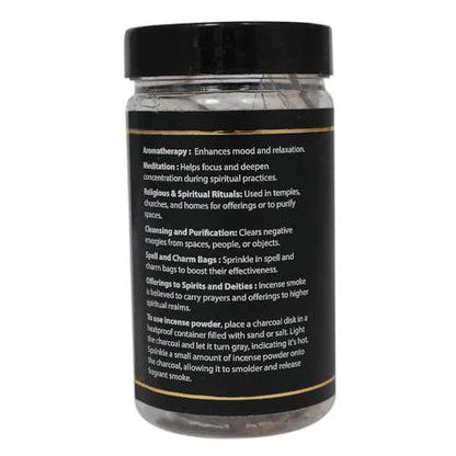Vrinda® Premium Myrrh Resin – 100% Natural Tree Gum for Incense, Aromatherapy, Spiritual & Healing Use – 50g Pack