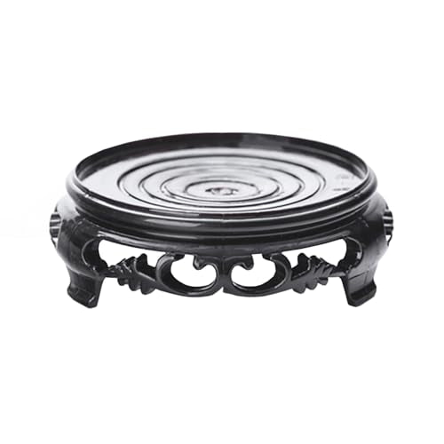 Round Handmade Carving Home Decoration Base Display Stand