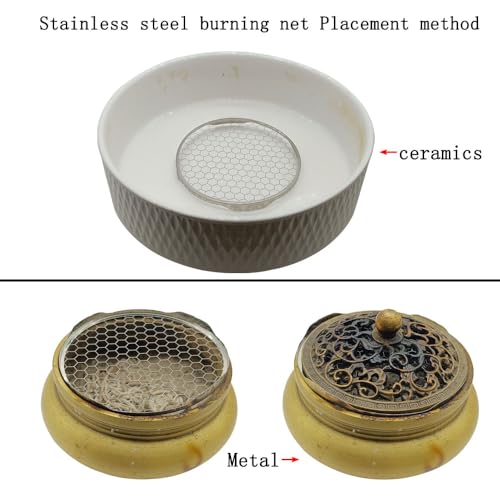 Coil Incense,Traditional spiraled,Perfect for Meditation Spaces,Living Rooms,or Any Indoor Area Where You Want to Create a Relaxing Atmosphere. (48Sandalwood+Carved Bamboo Incense Burner) - color: 48sandalwood+carved Bamboo Incense Burner