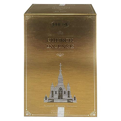 Church Incense Sticks and Incense Stick Holder Bundle Insence Insense Hem Incense Sticks - color: Church Masala