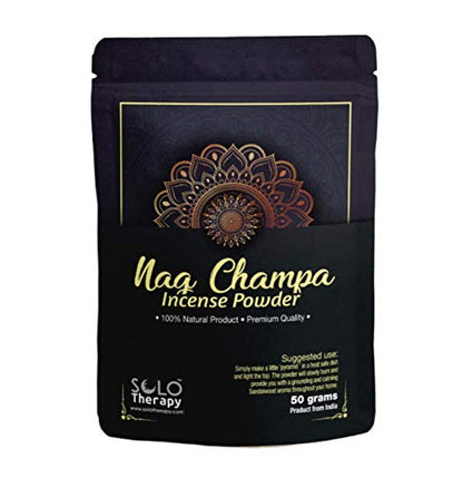 Nag Champa Incense Powder 50 Grams, Premium Quality, 100% Natural, Sacred Space, Natural Incense, Loose Incense, Product from India, Packaged in the USA (Nag Champa Incense Powder) - color: Nag Champa Incense Powder