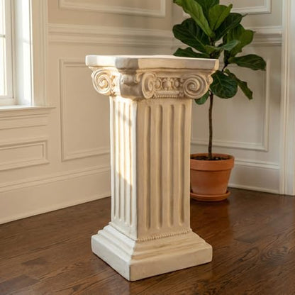 Elegant Classical Greek Roman Ionic Statue