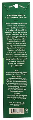 Triloka Premium Incense, Sierra Cedar, 10 CT - color: Sierra Cedar, size: 10 Count