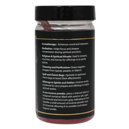 Vrinda® Oshun Premium Incense Powder 50gm - Honoring The Powerful Orisha of Love, Beauty & Fertility. Ritual Incense for Abundance & Devotion.