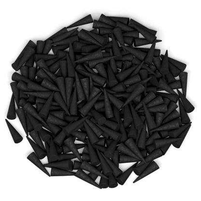 Japanese Cherry Blossom Charcoal Incense Cones 2" TOPFLOW - 60 Pack - Natural Scented Cones Handmade Hand Dipped