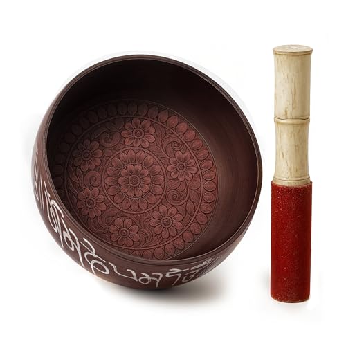 Store Indya handcrafted Tibetan Singing Bowl, 7" Chakra Healing Meditation