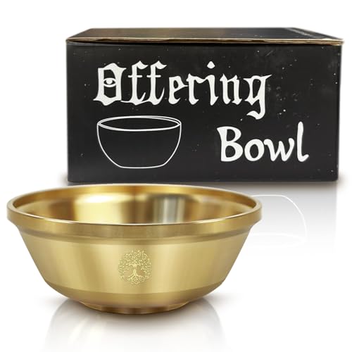 Offering Bowl Life Tree Small Copper Bowl for Ritual, Wicca, Altar