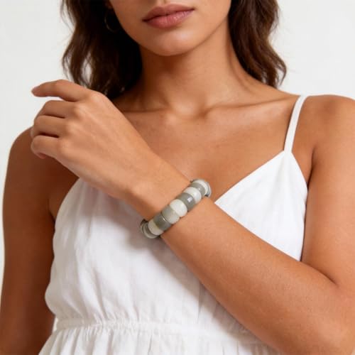 Anxiety Relief Items Fidget Bracelet for Women Men Natural Bodhi Seeds Beaded Bracelets Zen Fidget Stretch Colorful Bracelets Anxiety Stress Protection Healing Bodhi Jewelry Gifts - color: C3