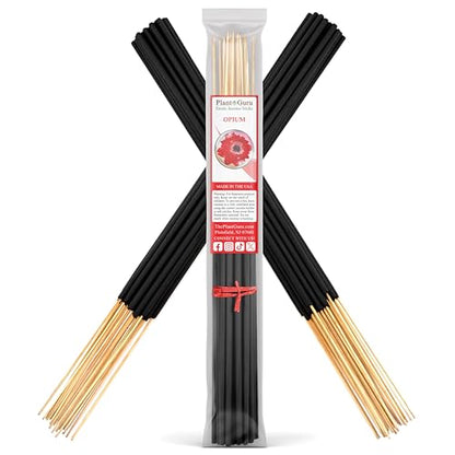 Opium Exotic Incense Sticks Jumbo 19 Inch Long - Bulk 1 Bundle 27 to 30 Sticks - Natural 19" Extra Large with A Smooth Aroma that Burns for 3 to 4 Hours Each.