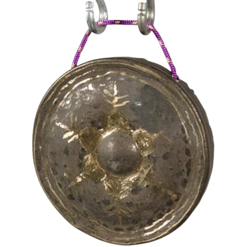 The Gong Shop Handcrafted Bronze Thai Gong – Deep, Resonant Tone for Meditation, Sound Healing, Yoga & Home Décor – Authentic Instrument Hand-Made in Thailand (C#2 Tuned Thai Gong 32") - size: C#2