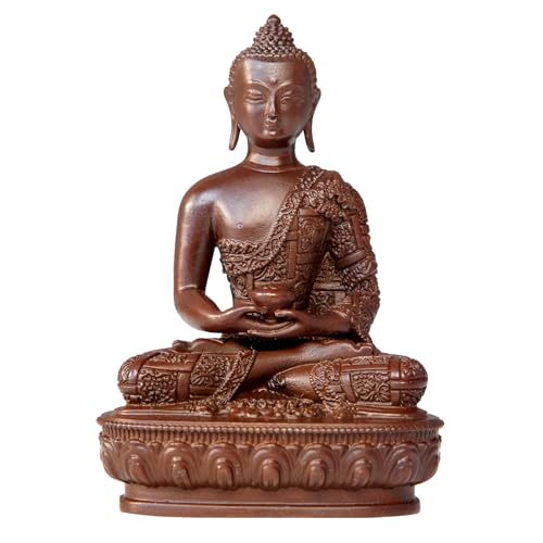 Amitabha Buddha Statue Pure Copper Handmade Zen Home Decor Figurine - color: Amitabha
