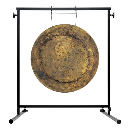 Unlimited Gong & Fruity Buddha Stand, with Mallet, Sound Healing & Yoga - size: 22" Atlantis Gong