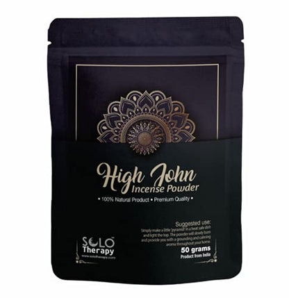 High John Incense Powder 50 Grams, Premium Quality, Resealable Bag, Good Luck Protection Prosperity, High John Powder Incense, Loose Incense (High John Incense Powder) - color: High John Incense Powder