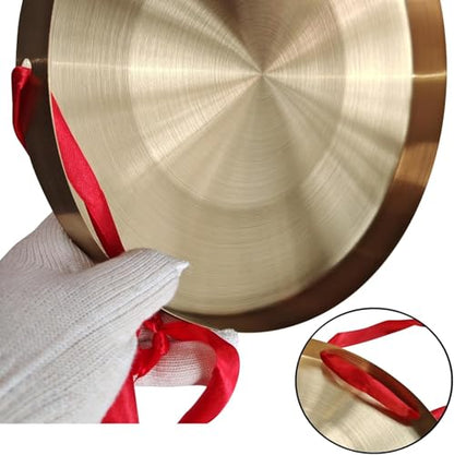 Diameter 12.6 inch(32cm) Gong Instrument,Chinese Traditional,copper alloy - size: 12.6 inch Gong