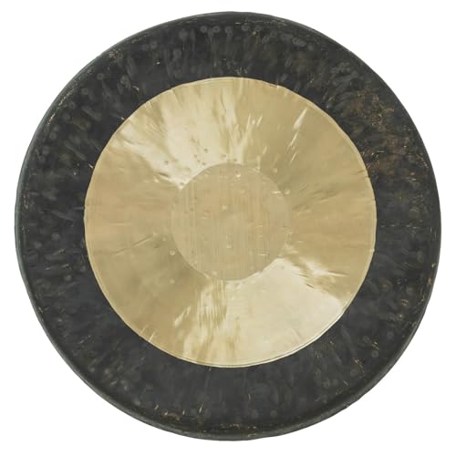 Unlimited Dark Star Gongs - Includes Gong, Mallet & Rope/Bronze Chinese Gong/Bouncy & Moody Tone/For Sound Therapy, Meditation, & Yoga - size: 10"