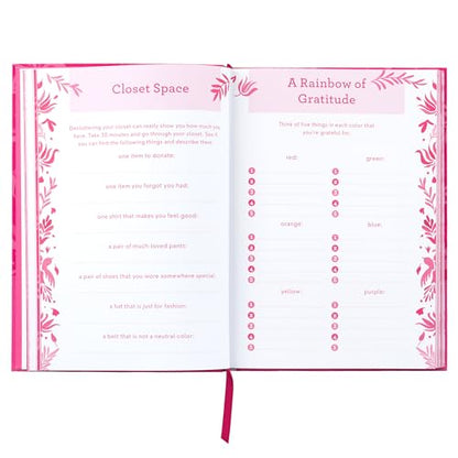 TableTopics Gratitude Prompted Journal - Reflection Notebook with Questions, Quotes, & Explorations for Wellness, Being Grateful, & More Positive Self Care Journal for Women - style: Gratitude