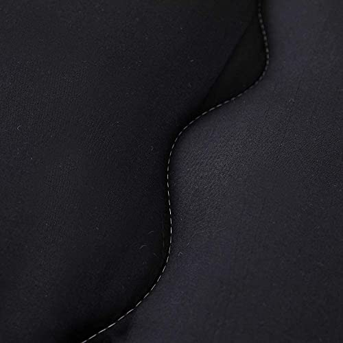 MAXYOYO Japanese Floor Mattress 4" Thick King Size Foldable Futon Mattress - color: Black, size: King