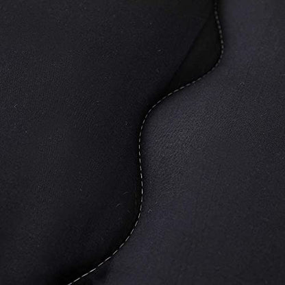 MAXYOYO Japanese Floor Mattress 4" Thick King Size Foldable Futon Mattress - color: Black, size: King