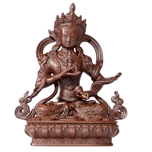 Vajrasattva Buddha Statue Pure Copper Handmade Zen Decor Figurine - color: Vajrasattva