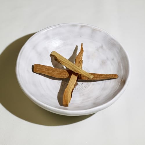 Prayer Offering Ritual Bowl Plate Great for Use Religious Spiritual Gifts（White Meditation） - style: White Meditation