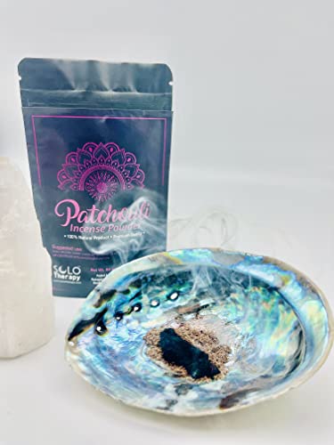 Patchouli Incense Powder 50 Grams, Premium Quality, 100% Natural, Sacred Space, Natural Incense, Loose Incense, Product from India, Packaged in the USA (Patchouli Incense Powder) - color: Patchouli Incense Powder