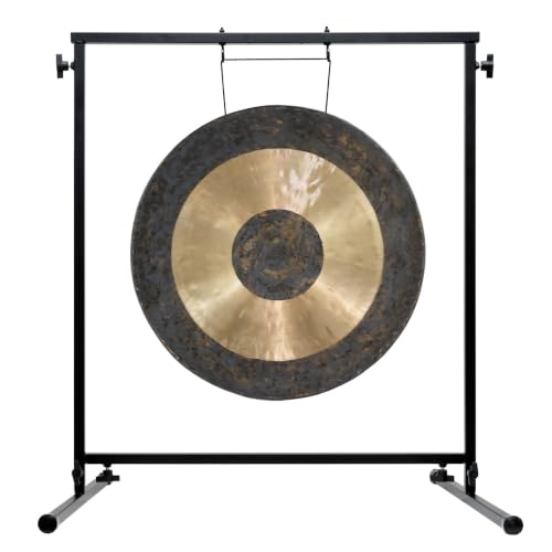 Unlimited Gong & Fruity Buddha Stand, with Mallet, Sound Healing & Yoga - size: 22" Chau Gong