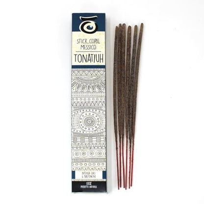 Natural Incense Sticks - Handmade Holy Wood Blend with Pure Resins & Botanicals for Meditation, Yoga, and Home Energy Cleansing - Choose Your Scent (Copal Mexico Thona)