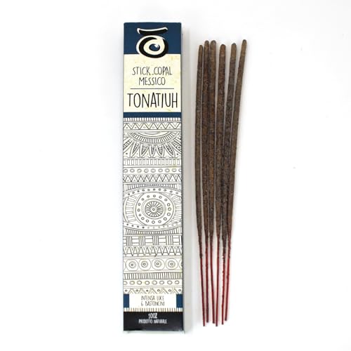 Natural Incense Sticks - Handmade Holy Wood Blend with Pure Resins & Botanicals for Meditation, Yoga, and Home Energy Cleansing - Choose Your Scent (Copal Mexico Thona)