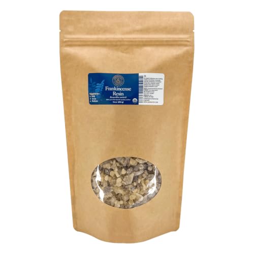 Aromatics International Frankincense Resin (16oz) – Natural Resin for Incense, Relaxation, and Wellness - color: Frankincense Boswellic, size: 16.00 Fl Oz (Pack of 1)