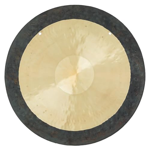 Unlimited Dark Wind Gongs - Includes Traditional Gong Mallet & Rope/Similar to Wind Gongs/Balanced & Deep Tones/Great for Meditation - size: 18"