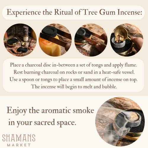 Shamans Market Celtic Blend Incense - 1 lb Bulk Bag - Natural Aromatic Tree Gum Blend for Smudging, Cleansing, Meditation, Grounding & Altar Rituals