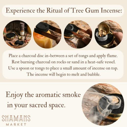 Shamans Market Celtic Blend Incense - 1 lb Bulk Bag - Natural Aromatic Tree Gum Blend for Smudging, Cleansing, Meditation, Grounding & Altar Rituals