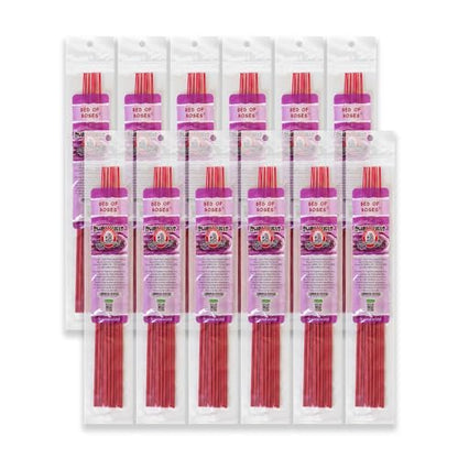 Blunteffects Hand-Dipped Incense Sticks 144-Pack, Bed of Roses Scent - color: Bed of Roses