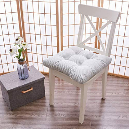 Tiita 22 Inch Square Floor Cushions, Floor Pillow for Sitting, Beige - color: (Square)|beige