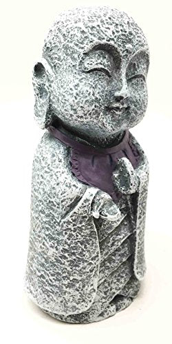 Gifts & Decor Harmony Peace Ksitigarbha Bodhisattva Ojizo Sama Jizo Purple Bib Figurine