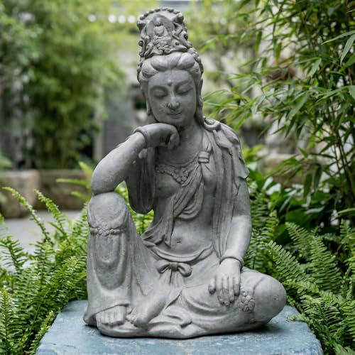 19" Guan Yin Buddha Statue for Home & Garden Zen Meditation Decor