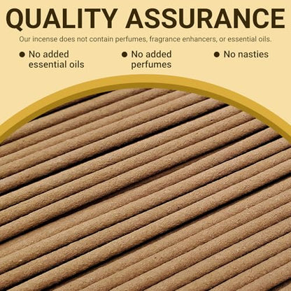 Frankincense Incense Sticks (50 Sticks), 100% Natural sustainably harvested Frankincense Resin, Suitable for Yoga, Meditation, Relaxation, and Spiritual Purification - color: Frankincense