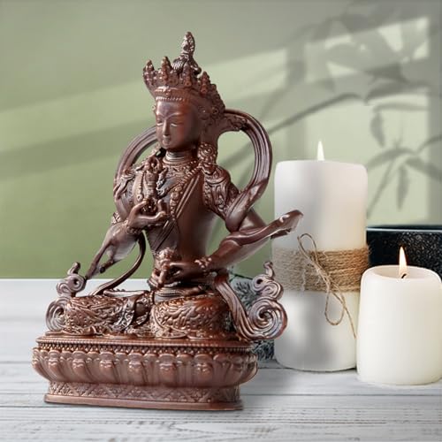 Vajrasattva Buddha Statue Pure Copper Handmade Zen Decor Figurine - color: Vajrasattva