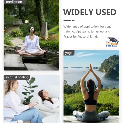 ibasenice Tibetan Singing Bowl Handmade Sound Bowl with Mallet Meditation Chime for Yoga Relaxation Prayer Sound Therapy 3.14 in - size: 8X8CM