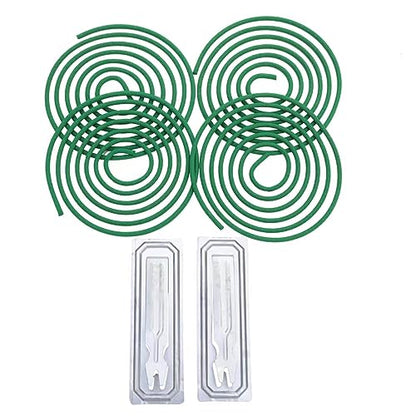 Citronella Incense Coil - Each Coil Could Last for 5-7 Hours- Suitable for Outdoor Camping, Patio, Hiking,etc (2 Pack Contains 48 coils & 2 Coils Stands) - style: Citronella 48 Coils