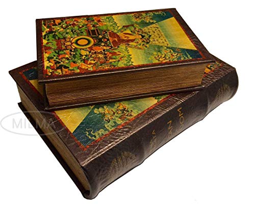 Life of the Buddha Art Book Box Set Jewelry Keepsake Secret Box Buddhism by Enchanted World of Boxes