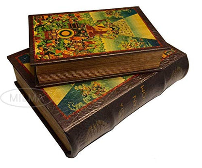 Life of the Buddha Art Book Box Set Jewelry Keepsake Secret Box Buddhism by Enchanted World of Boxes