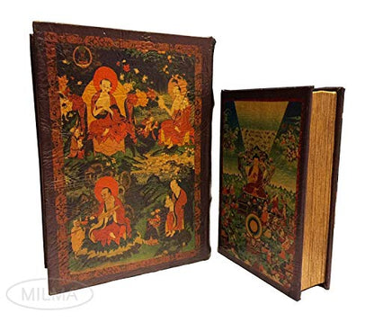 Life of the Buddha Art Book Box Set Jewelry Keepsake Secret Box Buddhism by Enchanted World of Boxes
