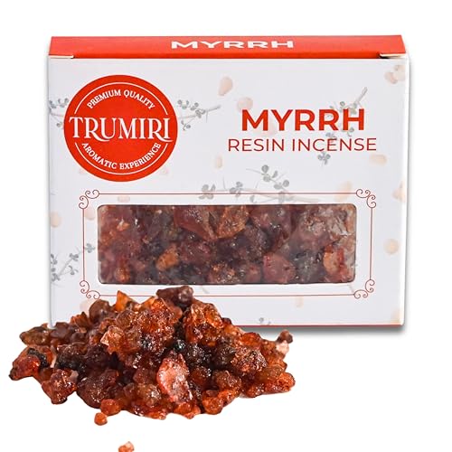 Myrrh Resin Incense - Mirra - Natural Tree Gum Sap - 30g Pack - color: Myrrh